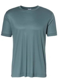 T-Shirts|T-Shirts-Zimmerli Sustainable LuxuryT-Shirt à manches courtes - jade