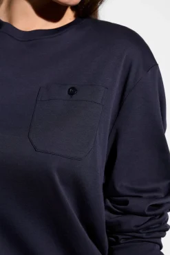 T-Shirts À Manches Longues|Pyjamas-Zimmerli Swiss Traveller SetManches longues - navy