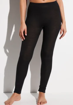 Wool & Silk|Slips-Zimmerli Wool & SilkLeggings - black