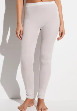 Wool & Silk|Leggings-Zimmerli Wool & SilkLeggings - dove