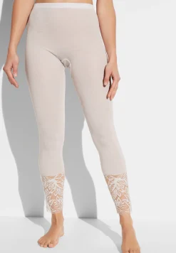 Wool & Silk|Leggings-Zimmerli Wool & SilkLeggings - dove