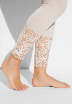 Wool & Silk|Leggings-Zimmerli Wool & SilkLeggings - dove