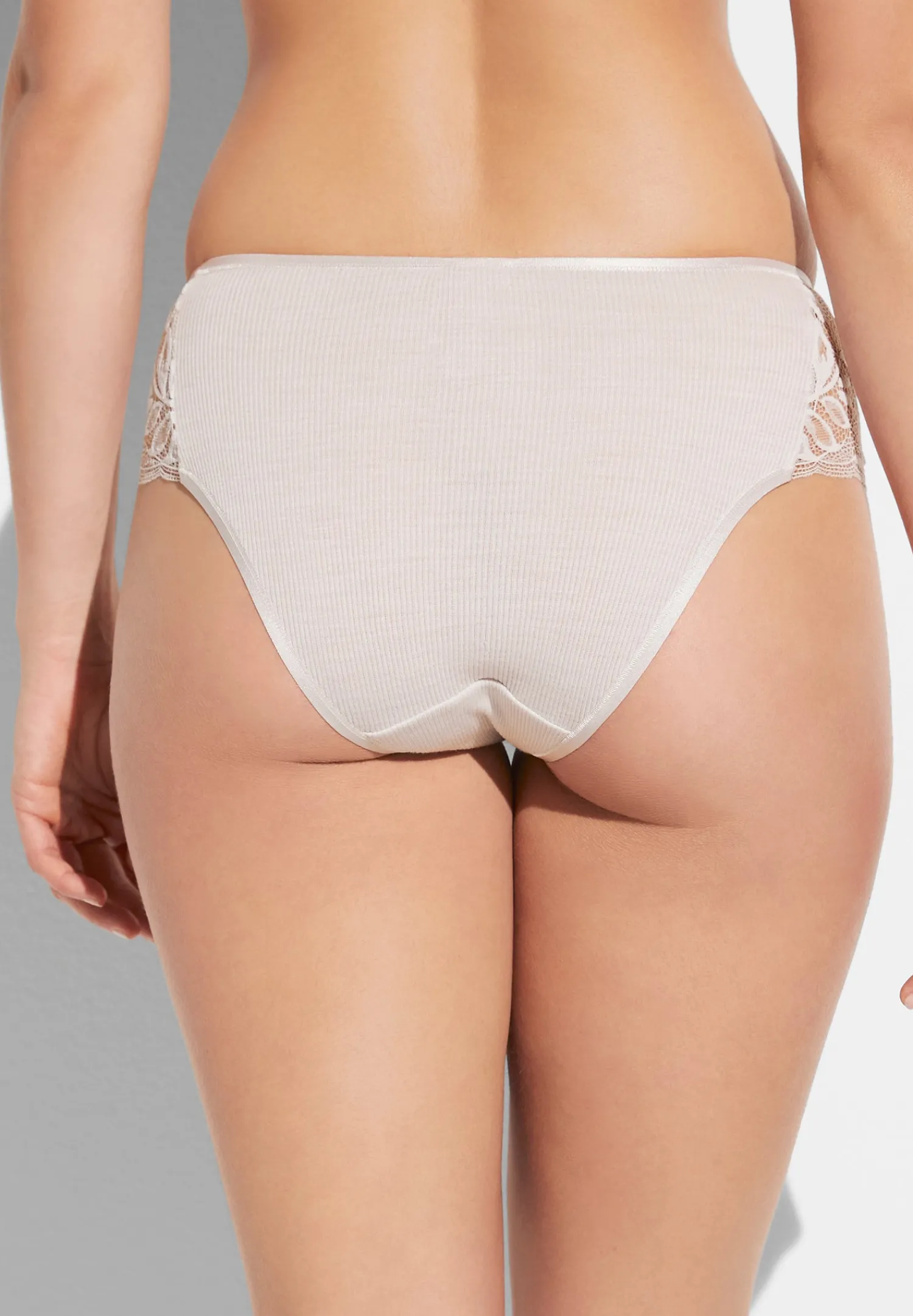 Wool & Silk|Slips-Zimmerli Wool & SilkSlip - dove