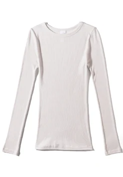 Wool & Silk|T-Shirts À Manches Longues-Zimmerli Wool & SilkT-Shirt à manches longues - dove