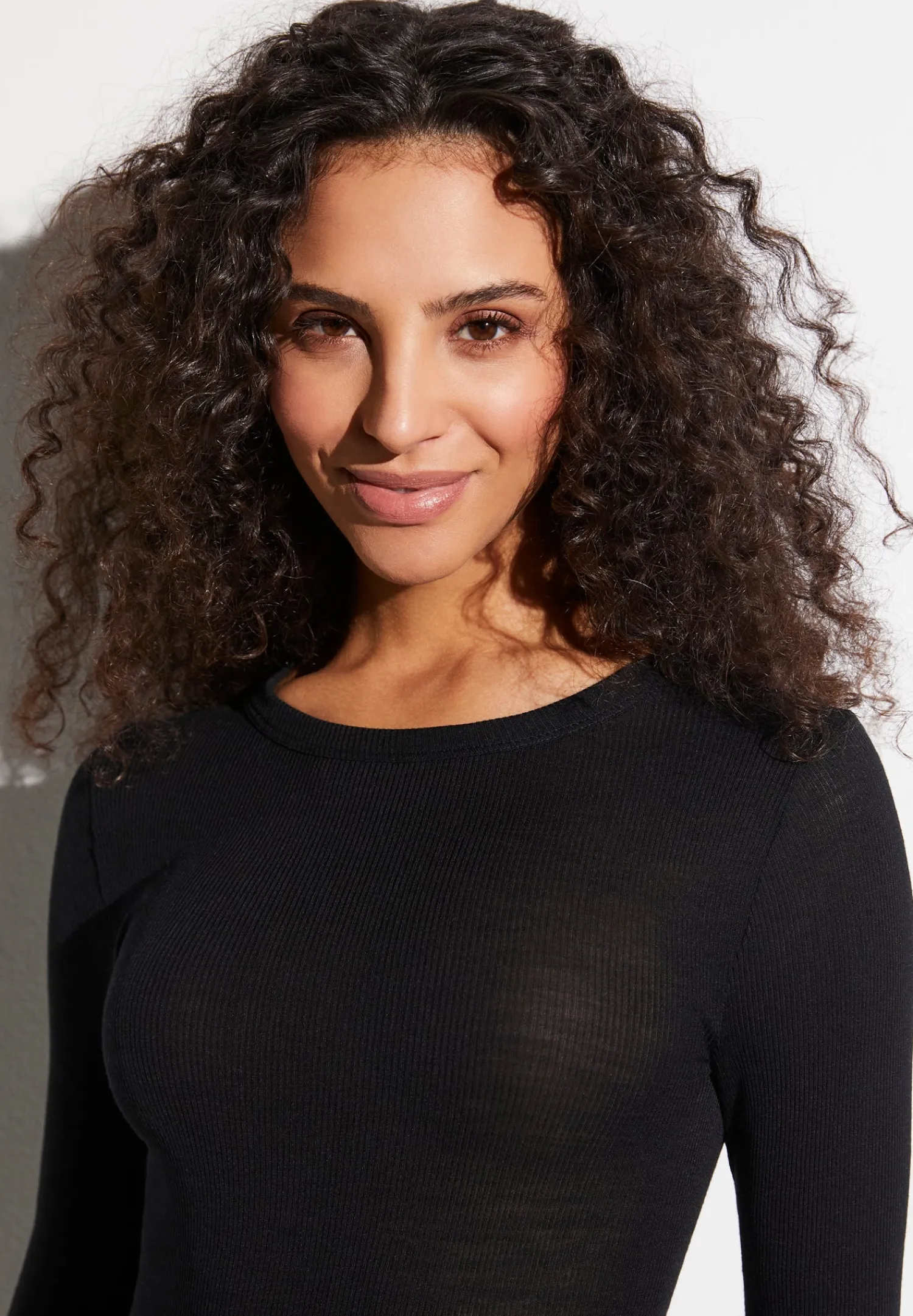 Wool & Silk|T-Shirts À Manches Longues-Zimmerli Wool & SilkT-Shirt à manches longues - black